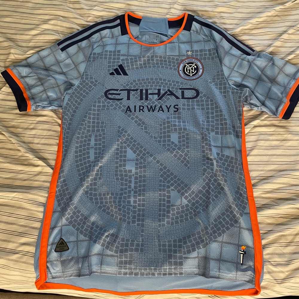 Adidas NYCFC 🗽 MLS Soccer Jersey